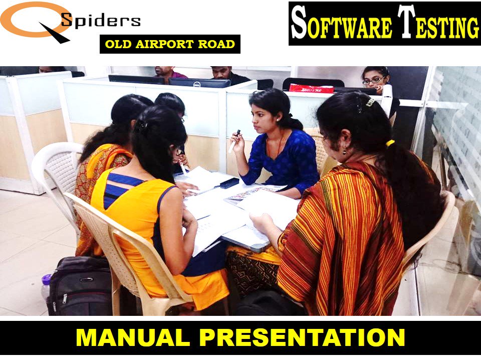 OarQspiders's tweet image. #QSPIDERS_OLD_AIRPORT_ROAD
#MANUAL_TESTING
#PRESENTATION