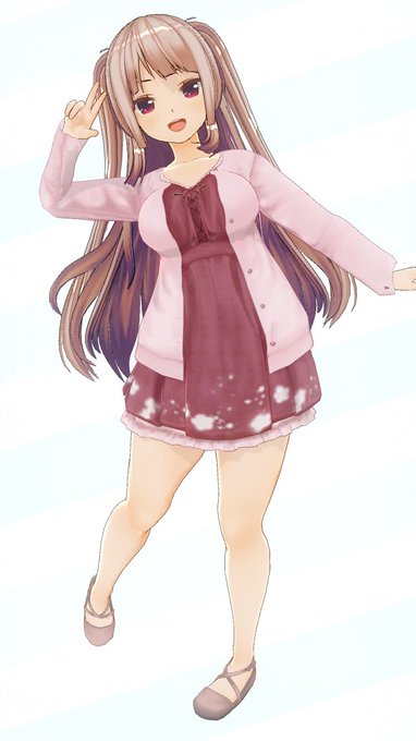 漫画のキャラデザを #カスタムキャスト でやってたんだけど、ここから自分の絵にする必要性を微塵も感じない… 