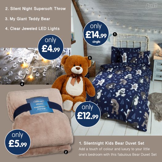 b&m giant teddy