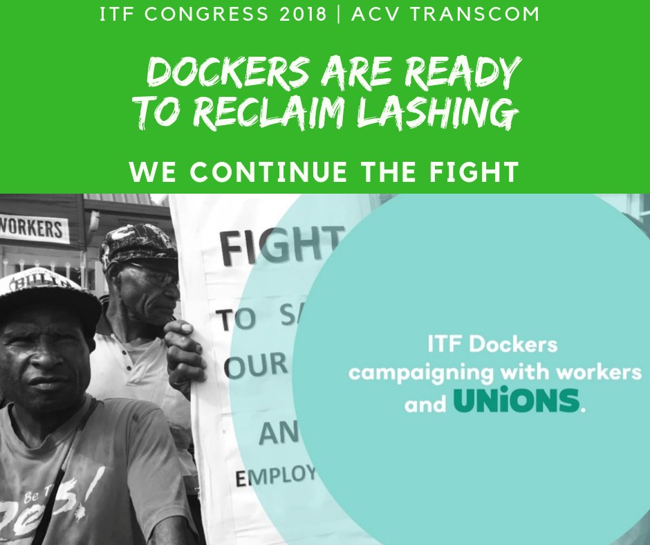 ACV_Maritime's tweet image. Because #lashing is #dockwork in all #ports!
#WeAreITF #YourCongressYourvoice #TransportWorkersBuildingPower 
@ITFDockers @ETFDockers @ITFCongress2018 @ITFglobalunion @acvtranscom