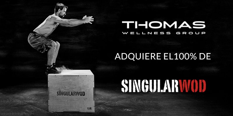 ¡La familia crece! Tenemos el placer de comunicaros que Singular WOD ya es parte de Thomas Wellness Group. Descubre todo sobre la noticia aquí ow.ly/XaKE30mfpLh