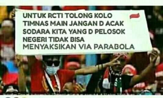 NofiandraEky's tweet photo. yth pak MENPORA @imam_nahrawi
Minta tolong banget kepada bapak tolong lah Timnas Indonesia jgn di acak oleh tv pemegang hak.siar, kami juga ingin menonton yg tinggal dipedesaan
karena km juga ingin mendukung dan cinta kepada timnas garuda https://t.co/pmwCDItQYm