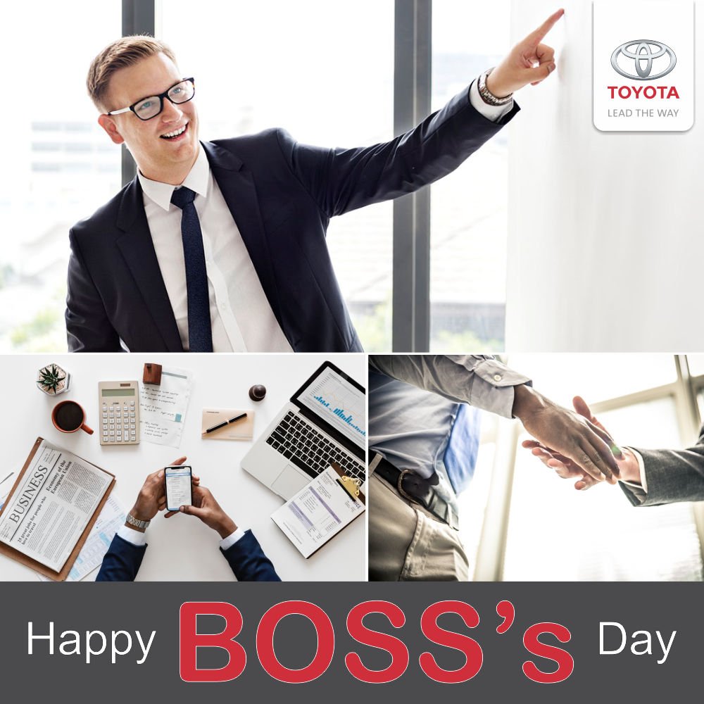 halfwayhowick's tweet photo. Happy Boss’s Day to all our great leaders! #HalfwayToyota https://t.co/49Iia2l7pG