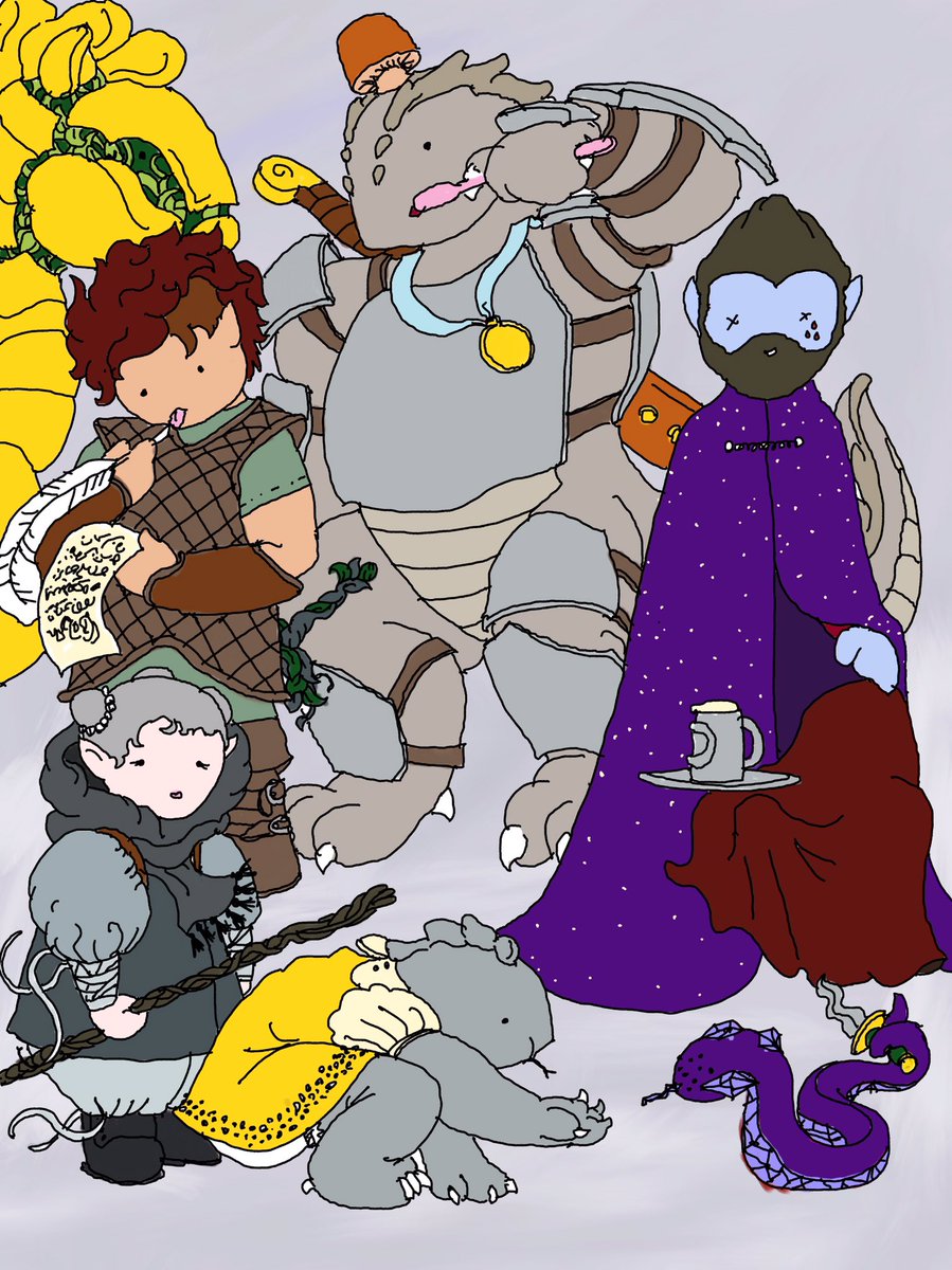 jgord8's tweet photo. Kid World loves the #cteam... and special guests. 

Thank you. @krisstraub @amytfalcone @cwtycho @ryanhartmanwins @worldasmyth @commanderholly 

#dnd #inktober #inktober2018 #kidworld https://t.co/TWjwcTETZG