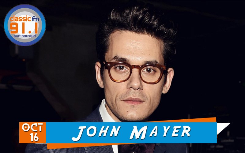 Happy birthday to singer-songwriter, guitarist, and record producer, John Mayer. 