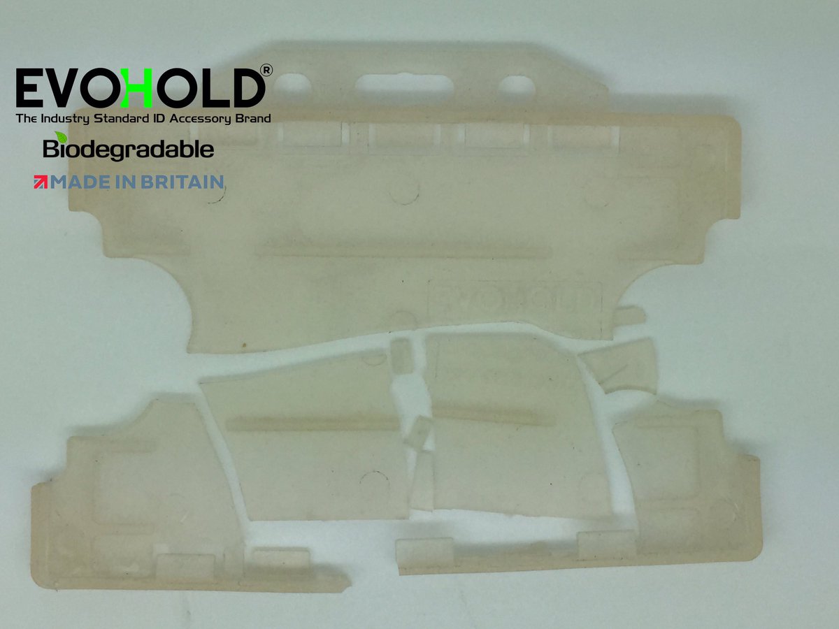 evohold's tweet photo. This #biodegradable #Evohold ID card holder has been on our office windowsill for just under 12 months. Just look how it’s degrading. This plastic won’t be around for long. #savetheplanet #evolutionary #idcardholders https://t.co/O3SVXu1tRj