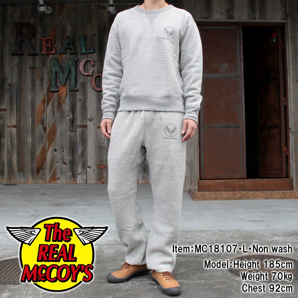 即納-96時間限定 THE REAL McCOY'S リアルマッコイズ スウェットパンツ