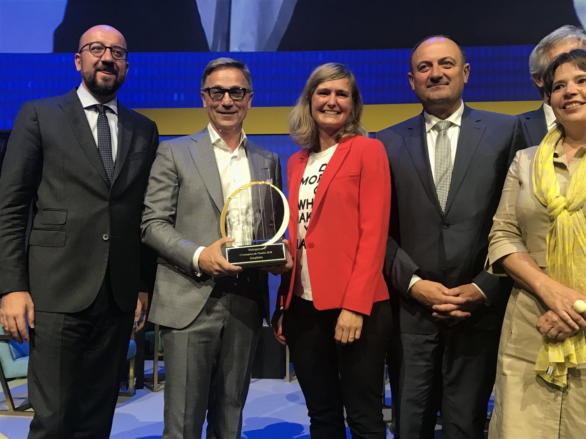 Easyfairs is Belgium’s Enterprise of the Year® 2018!
We did it! A huge thank-you to everyone who made this possible: our colleagues, partners, customers and exhibitor &amp; visitor communities for your trust in us and for a great team effort. #EDLA18 

easyfairs.com/media-centre/d…