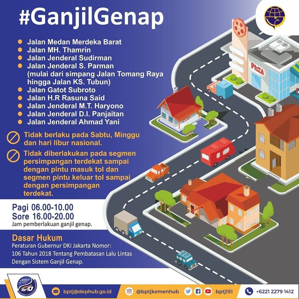 Jalan2com's tweet image. Yang di Jakarta nih pasti perlu banget rute #GanjilGenap yang berlaku sampai akhir 2018 nanti.

Kalau info wisata di Jakarta dan Kepulauan Seribu cek kesini ya: buff.ly/2CNTk3K