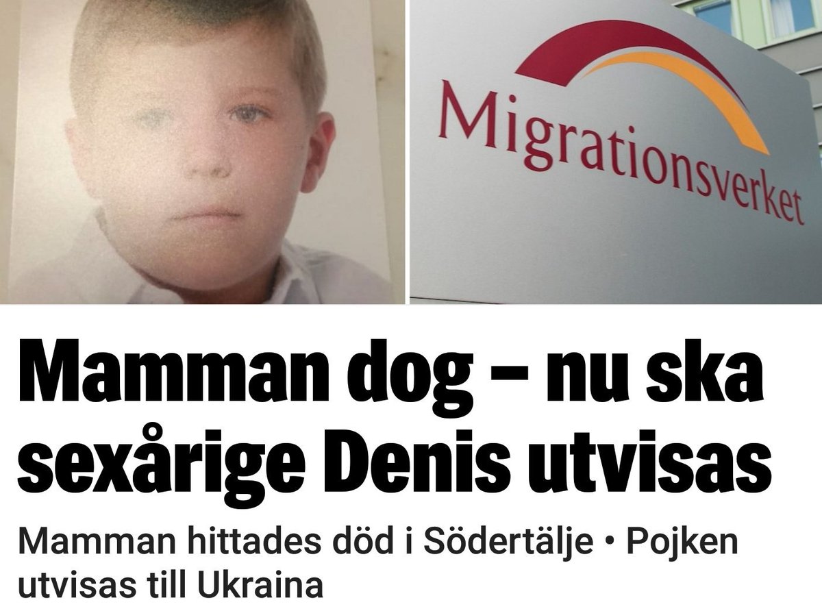 Hej <a href="/Migrationsverk/">Migrationsverket</a>

Jag har en fråga. 

Vi låter 9000 låtsasbarn stanna i Sverige, trots att de flesta ljugit sig in i landet. 

Men en 6-åring, som har sina mor och farföräldrar i Sverige skickas till ett barnhem i Ukraina. 

Vad är det för jävla fel på er?

Mvh kram
