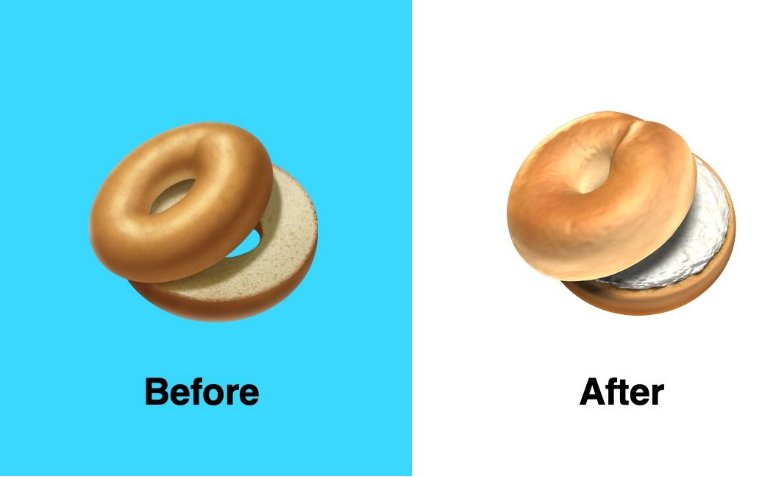 Endlich kümmert sich #Apple um die wirklich wichtigen Dinge #iOS12 #Frischkäse #Bagel
blog.emojipedia.org/apple-fixes-ba…