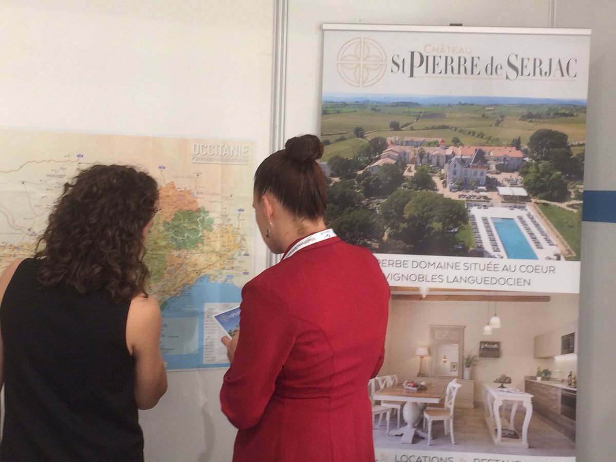 [#DestinationVignobles] C'est parti pour 1 journée et demie de workshop ! 150 exposants français rencontrent 160 tour-opérateurs venus de 52 pays. 3848 rendez-vous d'affaires programmés