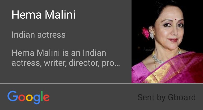 Happy birthday hema Malini ji

Hema Malini, Indian actress 