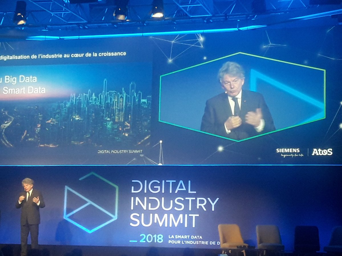 Lancement du #DigitalIndustrySummit avec Thierry Breton d <a href="/Atos/">Atos</a>. Nous accueillons toute la journee sur le stand <a href="/ADNormandie/">AD Normandie</a> la délégation #normandiefrenchfab. Merci à <a href="/Siemens_France/">Siemens_France</a> et <a href="/AtosFR/">Atos France</a>.
