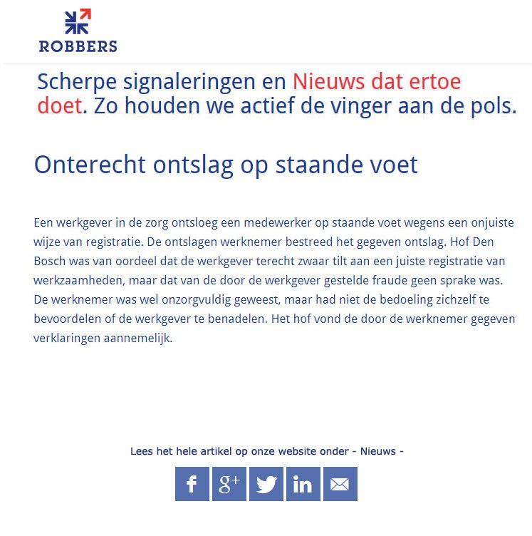 Nieuws dat ertoe doet