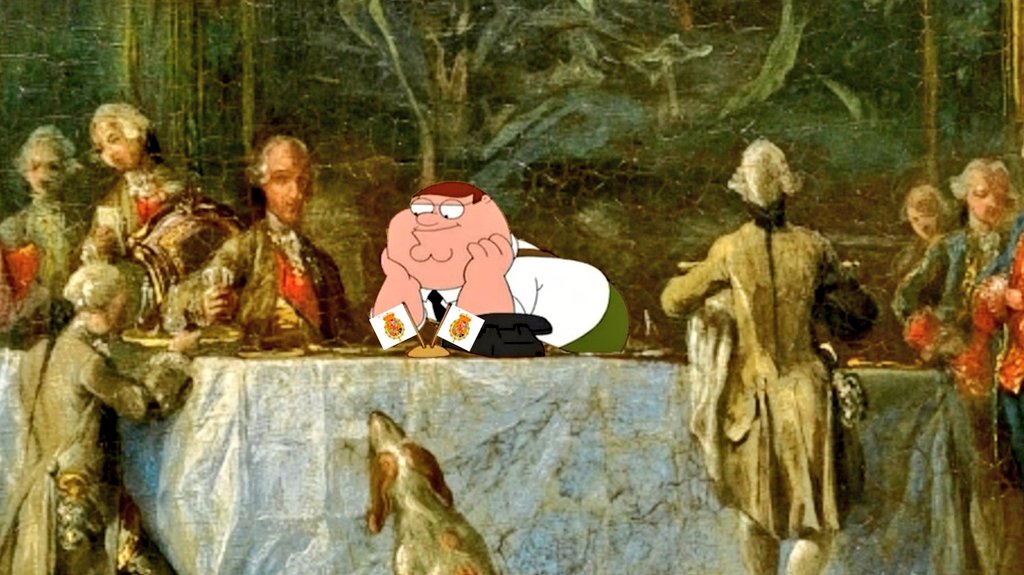 lahistoesmeme's tweet photo. - ¿Qué haces, Carlos III?
- Cosas.
- ¿Cosas ilustradas?
- Sí, Peter, cosas ilustradas. https://t.co/EEqhItOY0Z