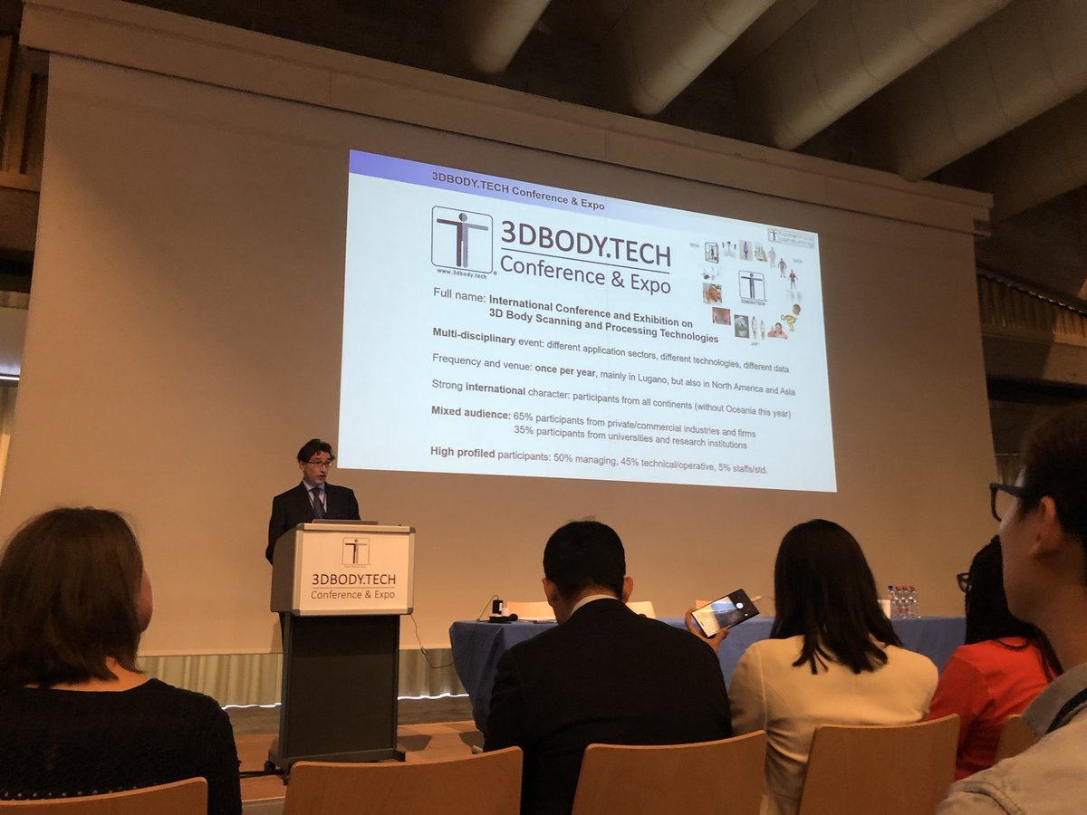 Goodmorning! <a href="/3dbodytech/">3DBODY.TECH</a> conference started! Looking forward to the next two days! @shapewatch