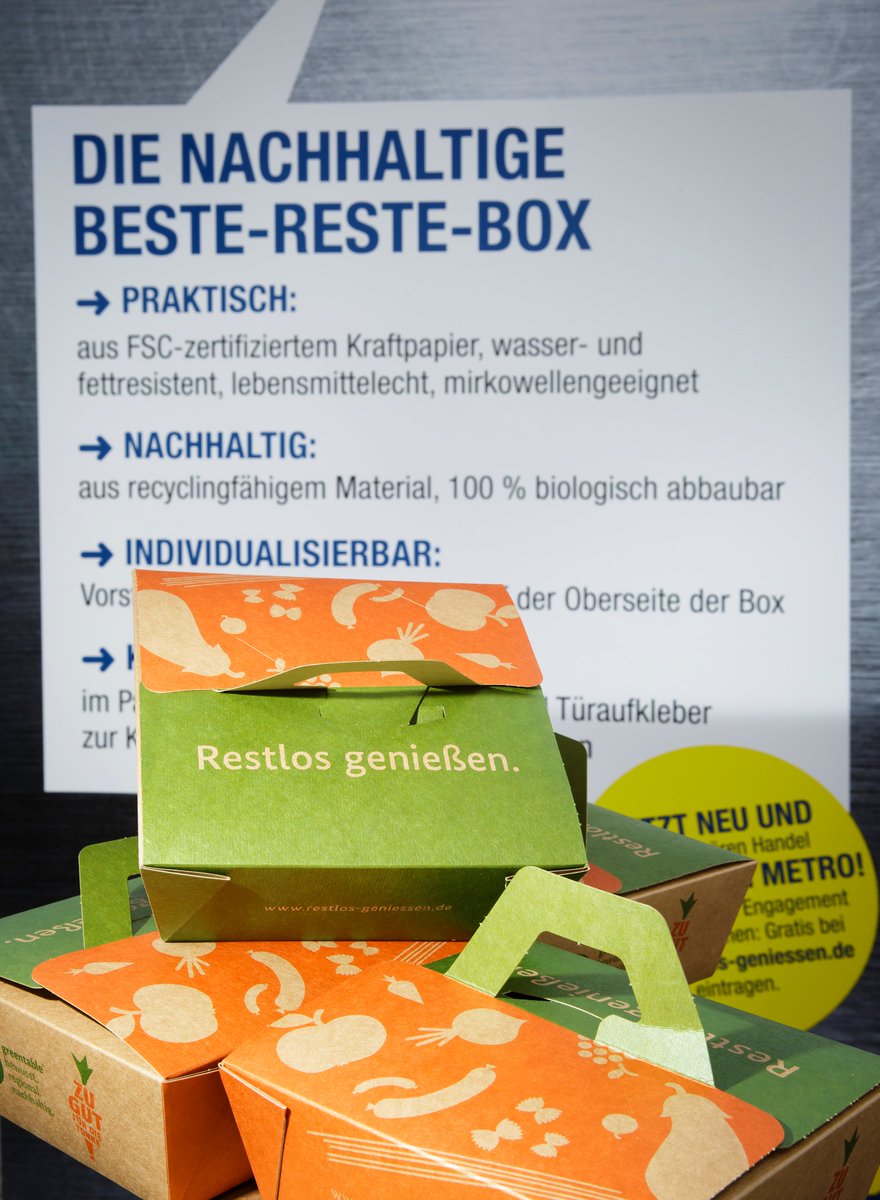 METRO_Politics's tweet photo. Nicht nur am heutigen #WorldFoodDay gilt es #Foodwaste zu bekämpfen –
wie das auch im Restaurant gelingen kann, erklärt @foodservice_de
https://t.co/0BOBjjZStP Und wenn trotzdem etwas übrig bleibt, einfach per
#BesteResteBox mit nach Hause nehmen und später genießen /sta https://t.co/WyvX3NkmgO