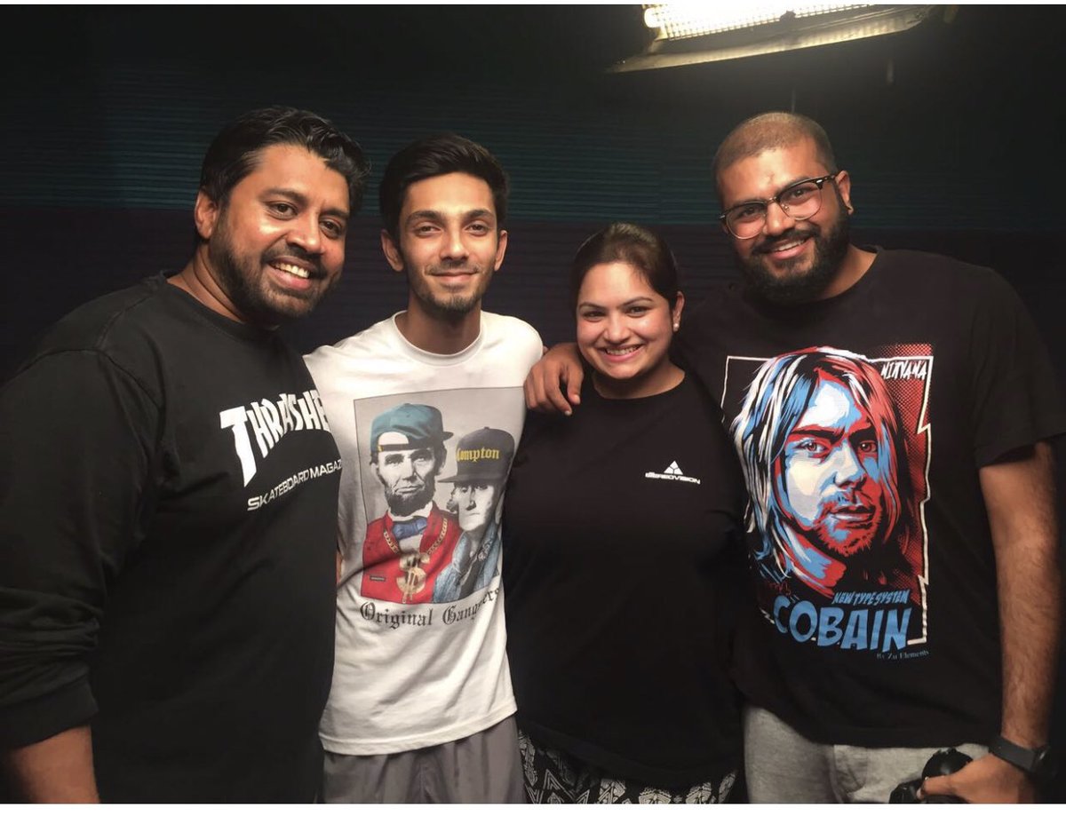 Stereovision, INDIA (@stereovisionind) on Twitter photo Happy Bday <a href="/anirudhofficial/">Anirudh Ravichander</a> from all of us <a href="/stereovisionIND/">Stereovision, INDIA</a> <a href="/thenameisike/">ike radha</a> <a href="/AnujSamtani/">Anuj Samtani</a> <a href="/taniasamtani/">tania samtani-ike</a> ♥️ Happy Bday <a href="/anirudhofficial/">Anirudh Ravichander</a> from all of us <a href="/stereovisionIND/">Stereovision, INDIA</a> <a href="/thenameisike/">ike radha</a> <a href="/AnujSamtani/">Anuj Samtani</a> <a href="/taniasamtani/">tania samtani-ike</a> ♥️