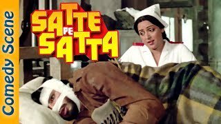 Happy Birthday Hema Malini (Dream Girl) - Satte Pe Satta - Funny Scene - Hindi Comedy Movie 