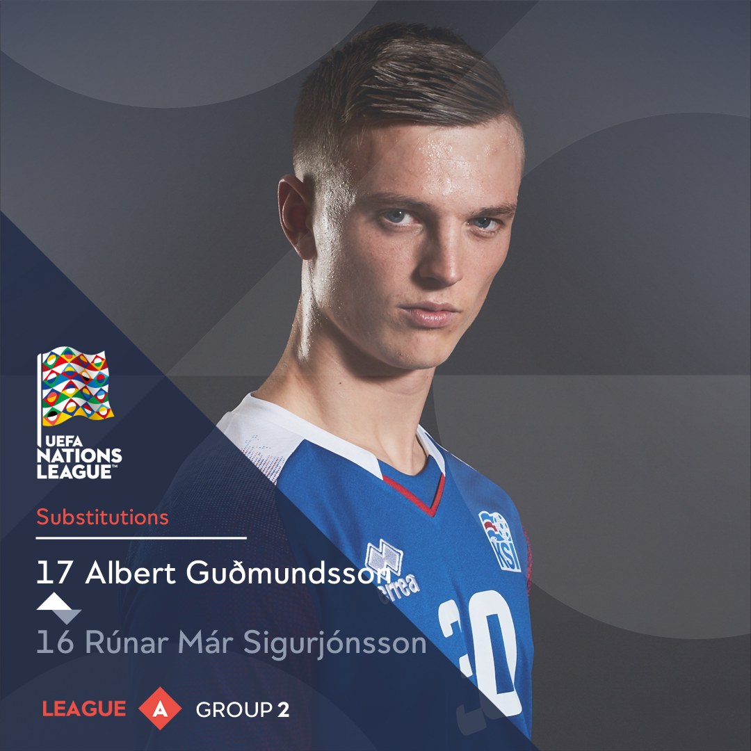 AZAlkmaar's tweet image. 📰 Result

🇮🇸 Als invaller kon Gudmundsson gister niet voorkomen dat IJsland verloor van Zwitserland: 1-2.

🗞️ Zie ook: az.nl/nieuws/resulta…

#ISLSUI @snjallbert