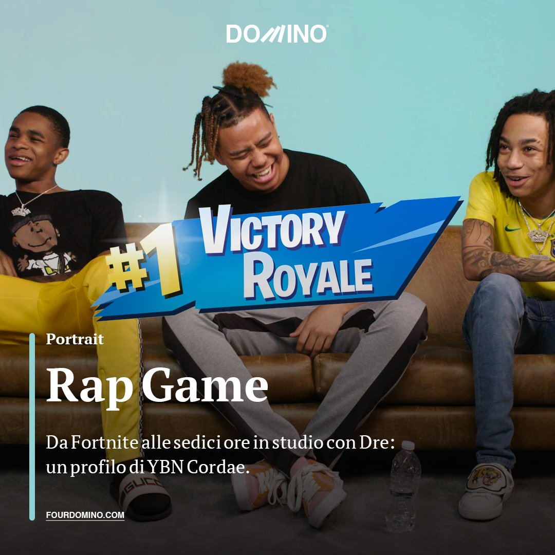 FOUR DOMINO tweet media