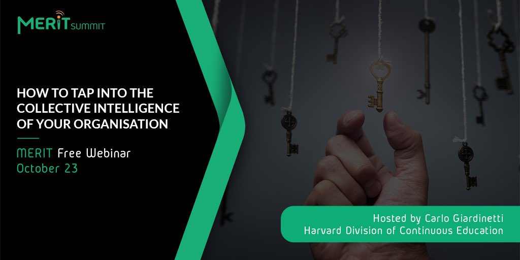 Free webinar - how to tap into the collective intelligence of your organisation 
meritsummit.lpages.co/merit-free-web…