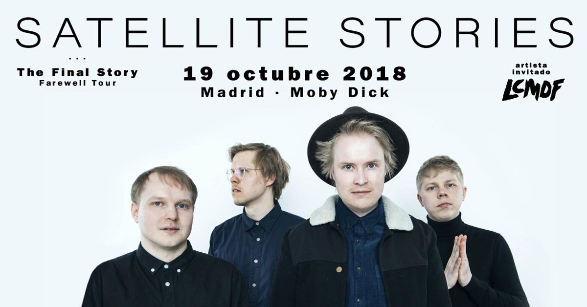 Tras 10 años y 4 álbumes de estudio a sus espaldas, 🛰<a href="/SatelliteStory/">Satellite Stories</a> 🛰 dejan atrás los escenarios y para despedirse, anuncian un último concierto en Madrid 💔 ¡Nos vemos el 19 de octubre en la <a href="/MobyDickClub/">MobyDickClub</a>!

No te quedes sin entradas 🎫👉bit.ly/satellitestori…