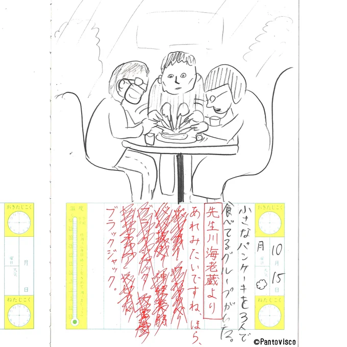 新カオス絵日記 2018.10.15
「オペ」 