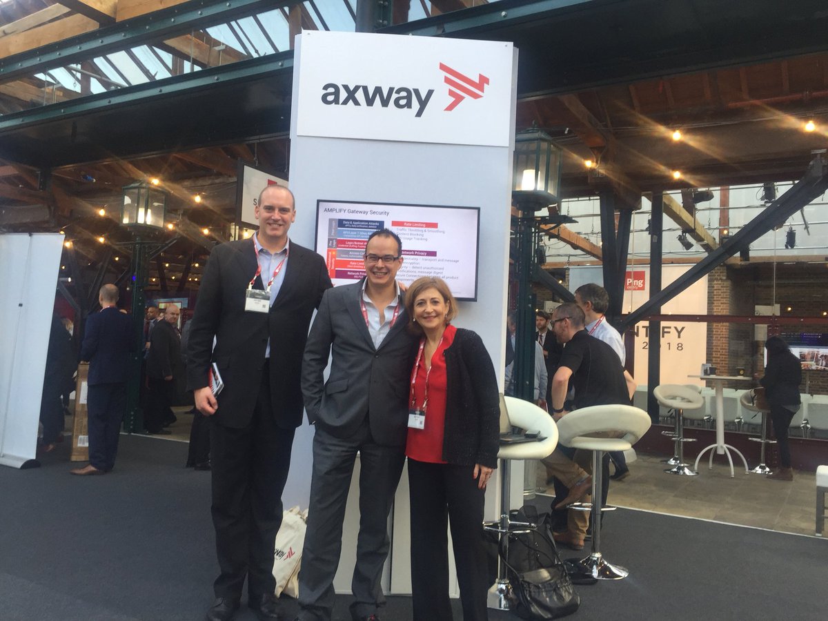AxwayUKND's tweet photo. We are looking forward to the Ping Identity conference in London today..

Come say hello and enter our great giveaway competition. 

#AxwayUKND #Identify2018 https://t.co/Tosb2IN9Jq