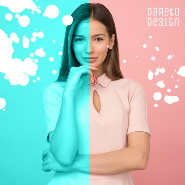 Wil je meer opvallen met jouw webdesign? Maak dan gebruik van een splitscreen. Door het flinke kleurcontrast tussen links en rechts valt jouw website zeker op!