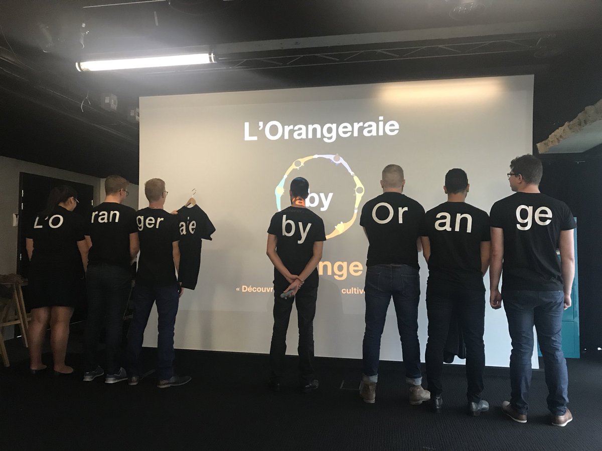#l’atelierbylapetitefabrique dans l’Ouest : des millenials qui bouillonnent d’énergies et d’idées pour Orange!!! Bravo! <a href="/JacobsPierre/">Pierre Jacobs</a> <a href="/b_audrant/">Berengere Audrant</a> @Aud_Pic <a href="/BSabotier/">Brigitte SABOTIER</a>