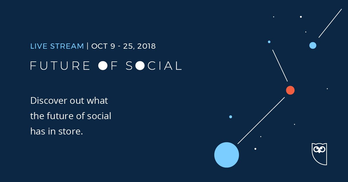 cderevel's tweet photo. Le monde des social media ne cesse d'évoluer, et vous? 
Le jeudi 25 octobre l'événement #FuturOfSocial de @Hootsuite sera rediffusé en live depuis Londres ! Venez suivre en direct la conférence à partir de 11h 🚀 https://t.co/ggUgy2QI7g
#SucceedWithSocial https://t.co/JXZloeKaLm