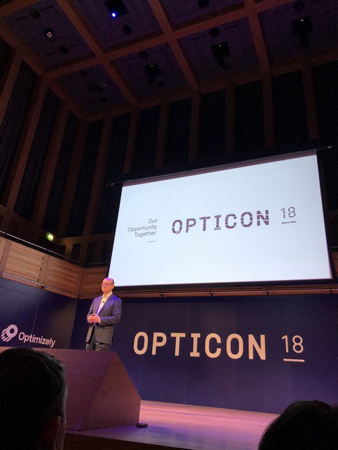iiimteaz's tweet photo. Jay Larson CEO of @optimizely #opticon18 “experimentation is the next big thing in business management” #mvt #digital https://t.co/wNP8SFLq2r