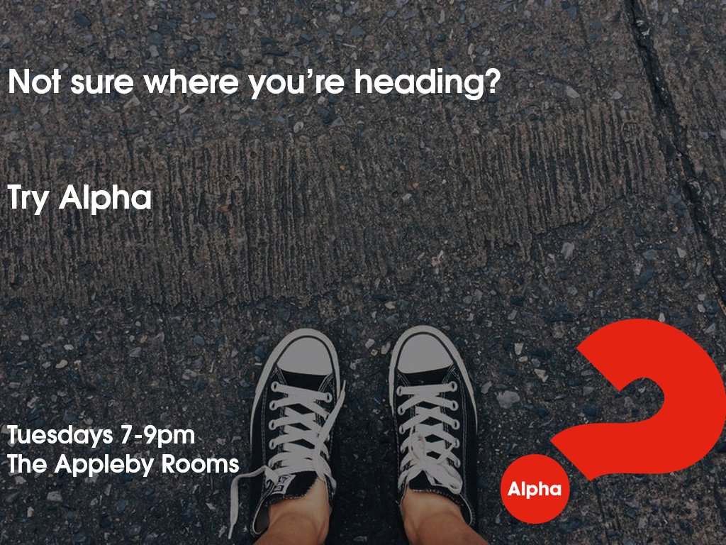 kcdstudents's tweet photo. 'I couldn't help but wonder 'surely there is more than this?' 
Take the chance to grapple with life's big questions at Alpha, starts tonight!
https://t.co/TGmMxyC8QO https://t.co/jYFXp4EY69