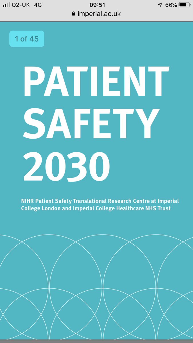 RatnaMakker's tweet image. Excellent report by Lord Darzi #humanerrors