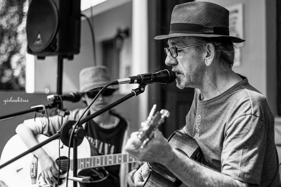 Gypsy James -  Gypsey James is a local muso from Wilderness. He has been playing around the area for many years. With his acoustic guitar he covers all the hits from every generation. From blues to rock, reaggae and Jazz, He does it all. He is live from 18:00...
=
#gypseyjames