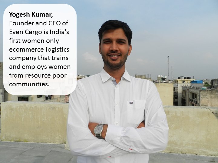 EvenCargo's tweet photo. Delighted to share that our Founder, @oyeYogesh is one of the 25 Young Founders selected by Westerwelle Foundation for global Young Founders Program! He will be representing @EvenCargo in Germany this week!
#westerwelle #youngfoundersprogram #equality #impact #conference https://t.co/ZnlhMn1GZI