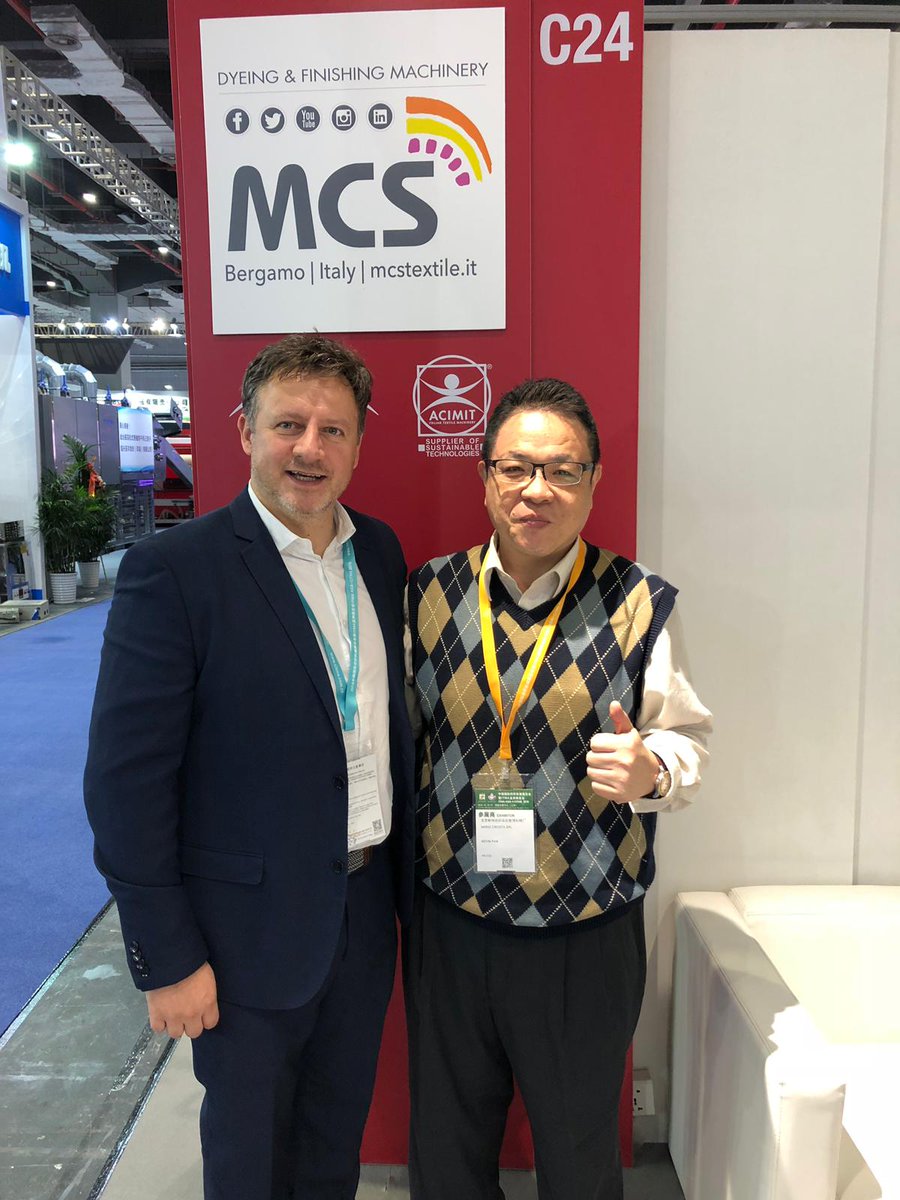 europizzi's tweet photo. 15 - 19 October
Itma Asia + Cime 2018
Shanghai - Cina
Stand: Hall 6 - Stand C24
#MCSGroup #MCStextile #termoelettronica #europizzi #textile #fabric #fabrics #machinery #technology #madeinitlaly #realmadeinitaly #feelthepowerofwater #itmaAsia2018 @ACIMIT_info https://t.co/wLhpVE5TuA