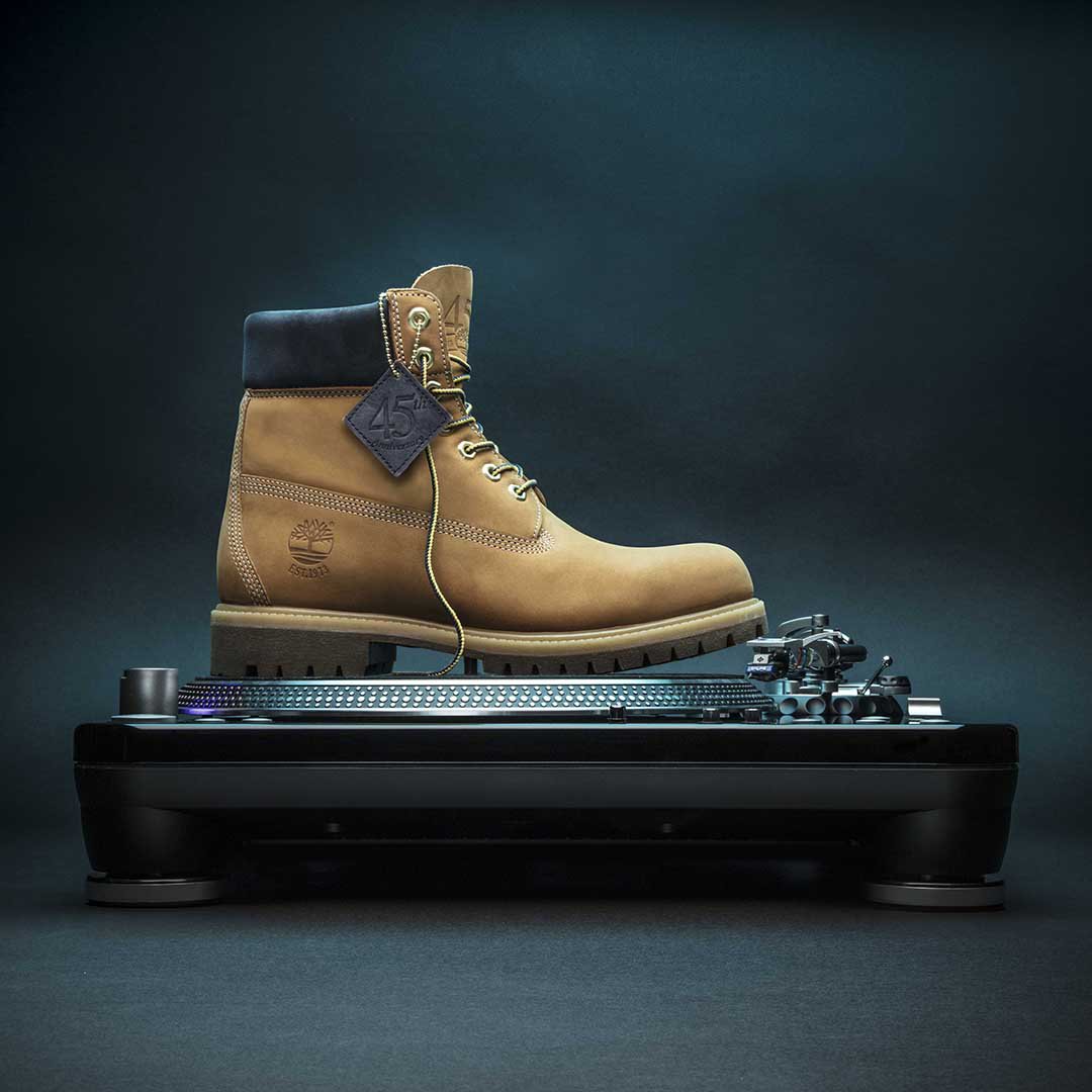 cintas timberland boots