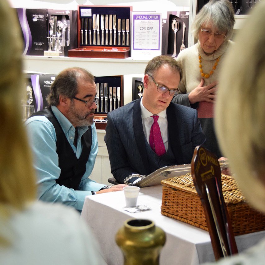 🍴 We had a great day yesterday with @HansonsAuctions at @ArthurPrice1902 in aid of @WeLoveLichfield #Lichfield