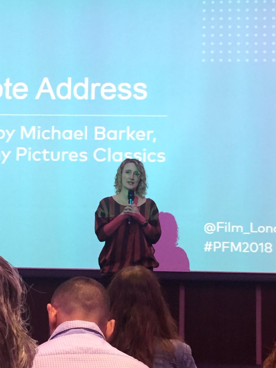Film_London's tweet photo. ‘The PFM is hugely important to the industry programme. LFF is not only about sharing films, but also understanding what happens behind the scenes’ Adrian Wootton OBE, CEO @Film_London and Tricia Tuttle, Artistic Director of BFI London Film Festival welcome attendees #PFM2018 https://t.co/STi1c5QD5D