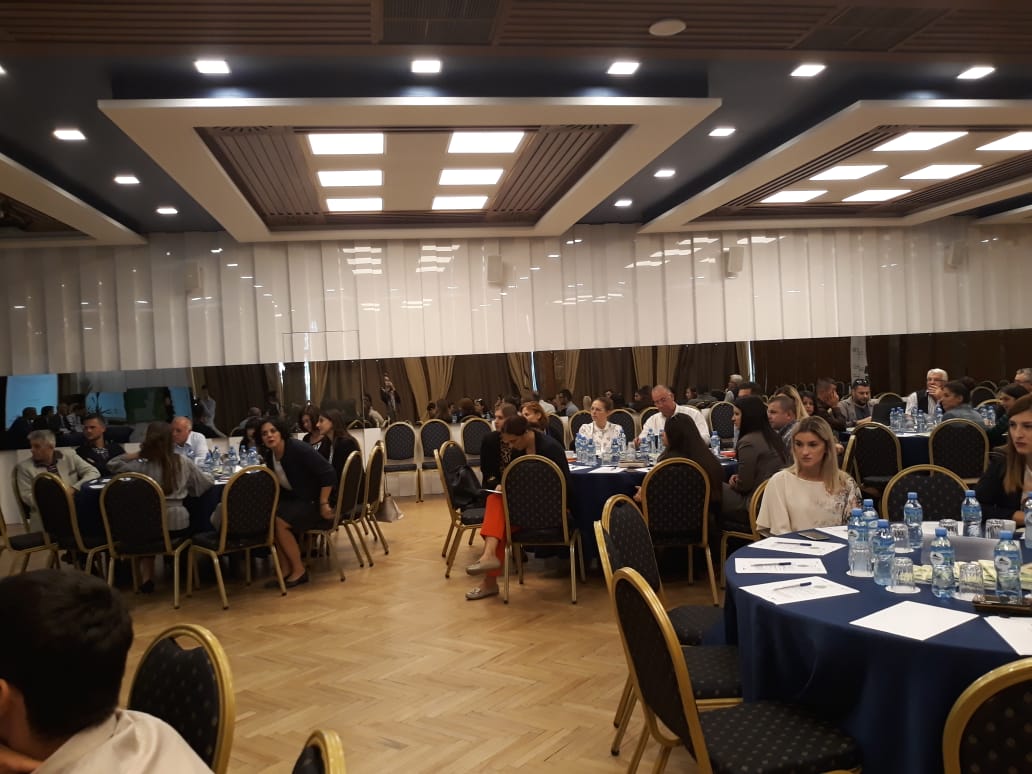 #happeningnow
Discussion forum on the monitoring of environmental services offered through the "Technique with Trained Observers",in cooperation with the Environmental Services Network,in the framework of <a href="/SENiOR_II_Alb/">SENiOR II Albania</a> program,implemented by REC Albania,financed by <a href="/SwedeninAL/">Sweden in Albania</a>