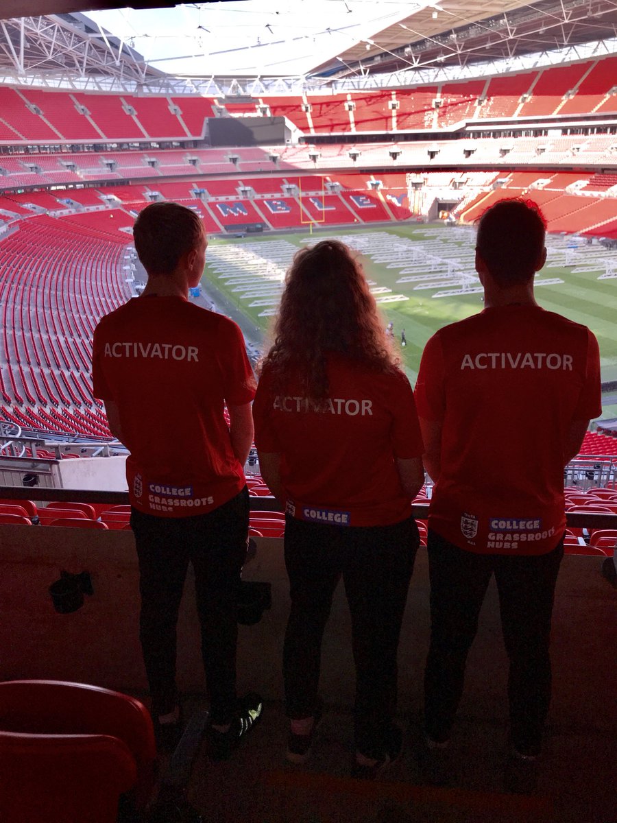 enorfolksport's tweet image. We’ve arrived at Wembley ⚽️ #ACTIVATORS