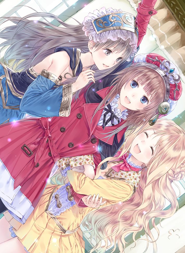 さらに、4周年記念の新パートナーキャラ「ロロナ＆トトリ＆メルル」も