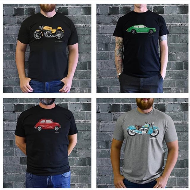 revsandthreads's tweet photo. Some fine torsos sporting some fine shirts. All hand painted art.
#revsandthreads #tees #ootd #ducati #Harley #porsche #fiat500central #fiat500 #Italian #indianchief #indianmotorcycles #porsche911 #streetwear #mensfashion #fashion #motorbike #motorcycle … https://t.co/GFjARP630p https://t.co/UpfXZ5TKgX
