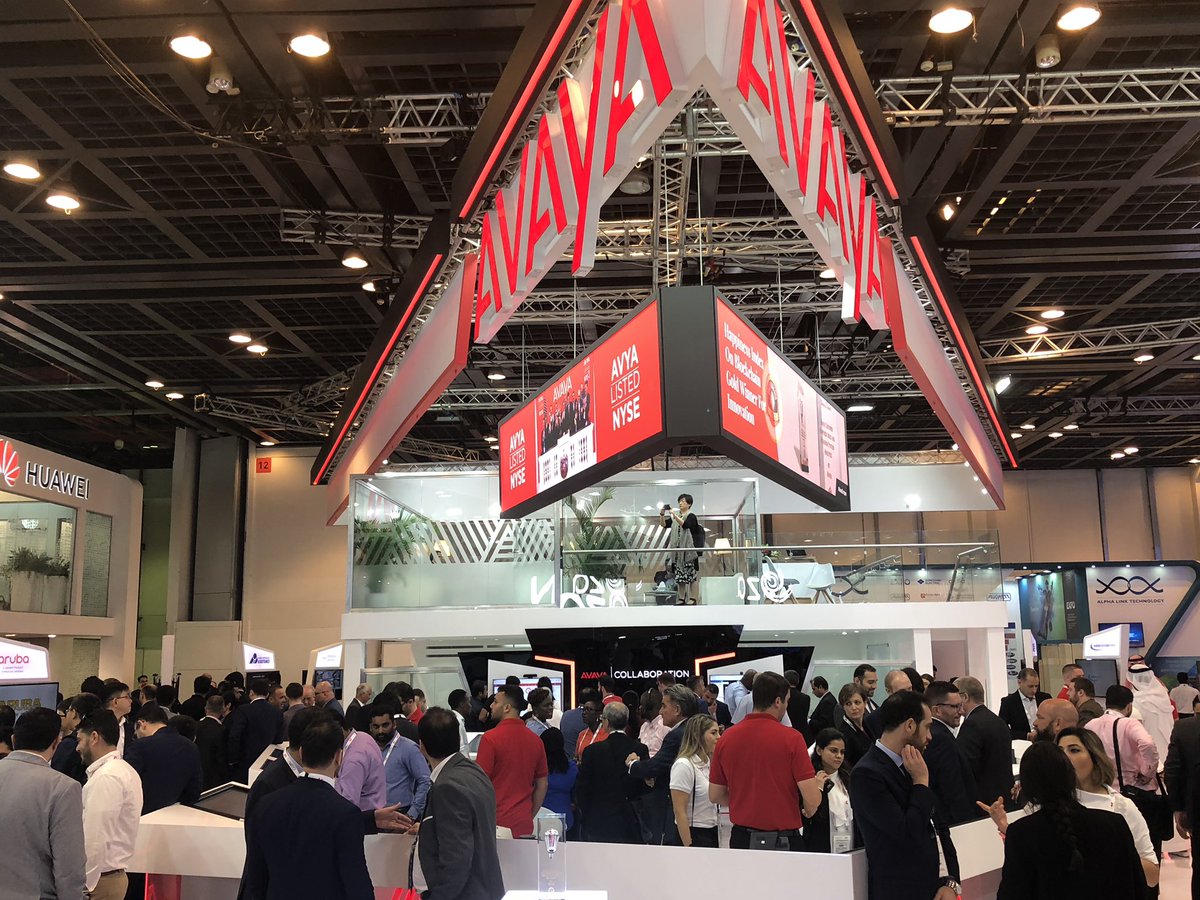 As expected and promised, Amazing Vibe, high Energy and innovative interactions on Avaya Stand. The magic triangle (Avaya, partners &amp; customers) at its best !! #Ideas2inspire  @GITEXTechWeek #Avaya