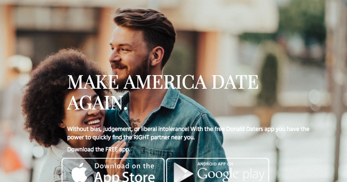 Kbit_co's tweet photo. Trump-themed dating app leaks users' personal data https://t.co/yRg3YJ42k2 https://t.co/b0Gdj96UfQ