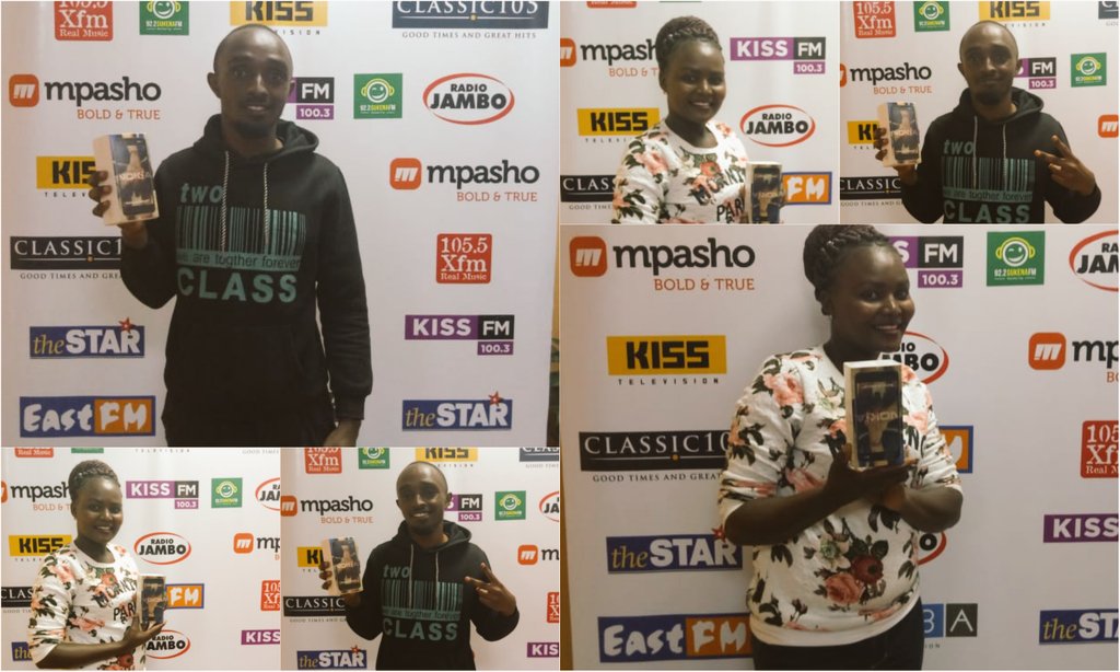 BambaTVKenya's tweet photo. Seeing is believing and at #BambaTVKenya, we appreciate each one of you.

Huge congrats to Lilian and Evans who both won fantastic Nokia smartphones because they called in over the weekend. Look out for the next one. Our number is 0711 046046

Keep it #teamBamba https://t.co/MPw49CRtHV