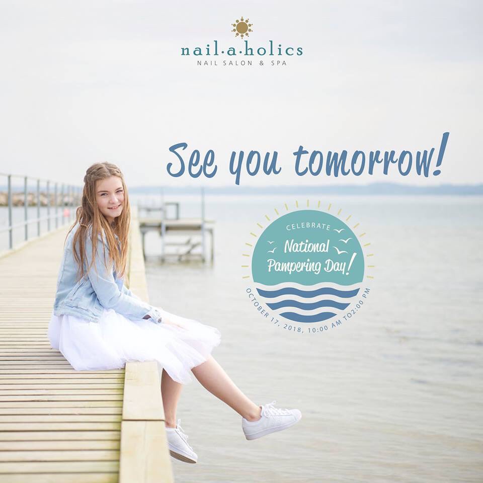 Get ready for the one and only National Pampering Event in the Philippines! Enjoy our select pampering services for only P10.00 tomorrow at any of our branches nationwide! Join us as we pamper and support La Verna Aged Care and Dementia Village. WE JUST CAN'T WAIT!